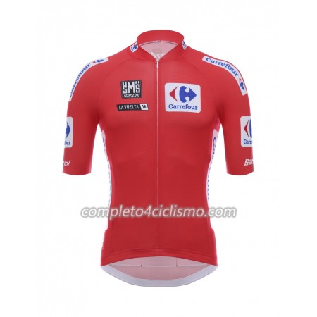Maglia Rossa 2018 Vuelta a España Manica Corta Maglia Rossa 2018 Vuelta a España Manica Corta